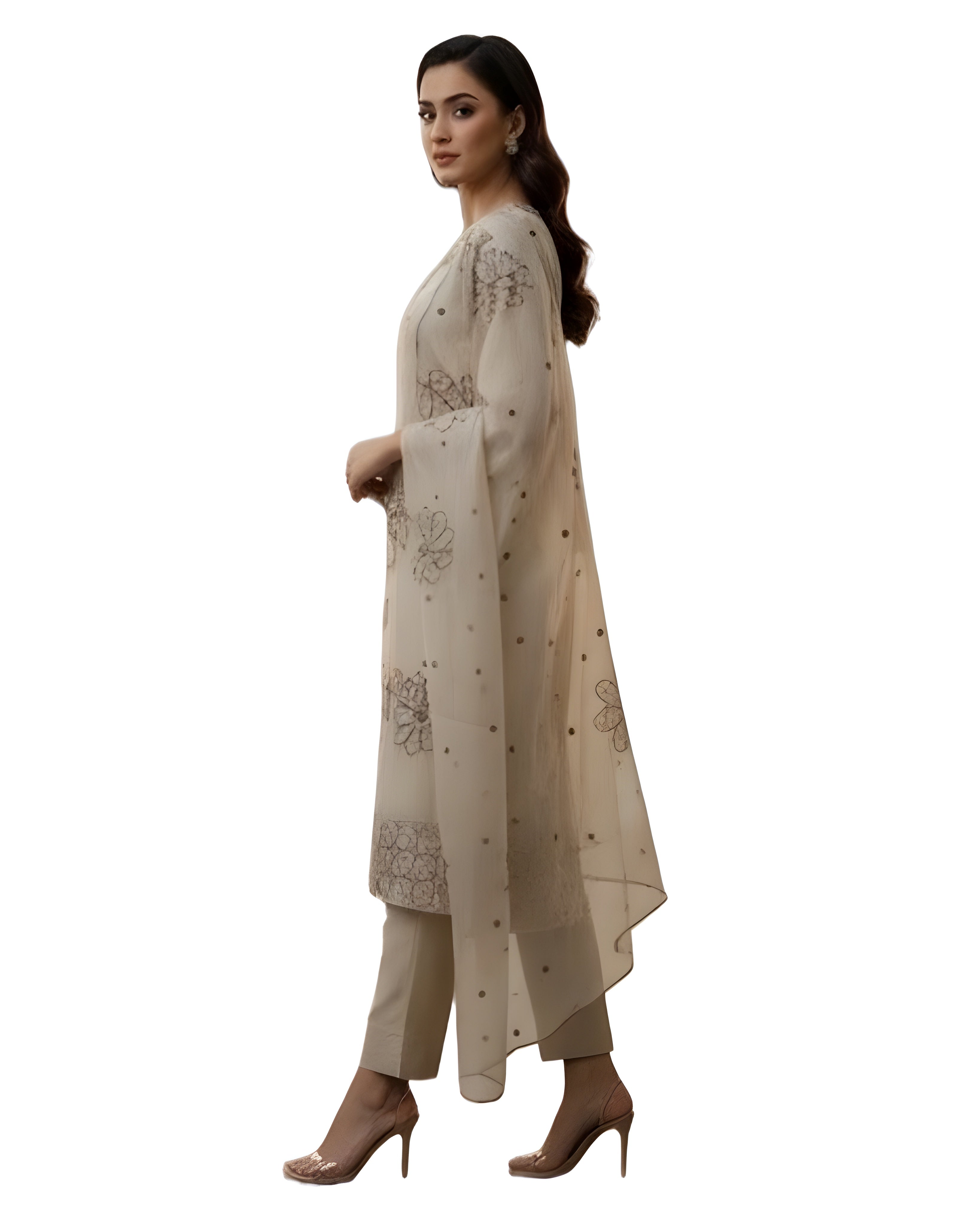 ZVUN Copper Pure Glass silk Full Suit