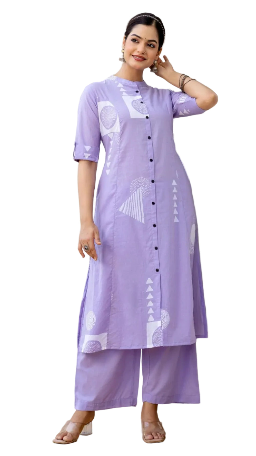 cotton kurti pant set for women ZVUN
