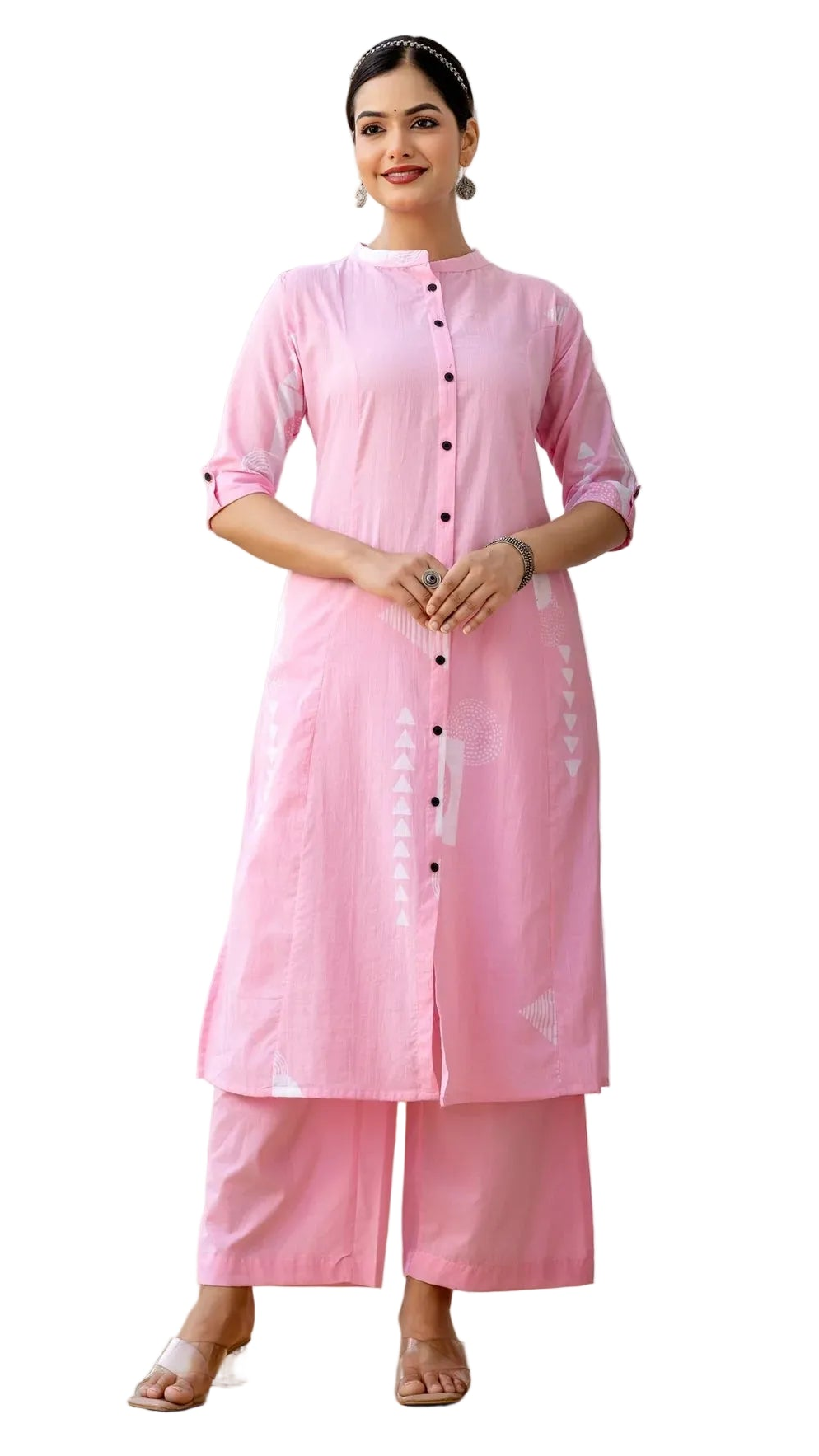 cotton kurti pant set for women ZVUN